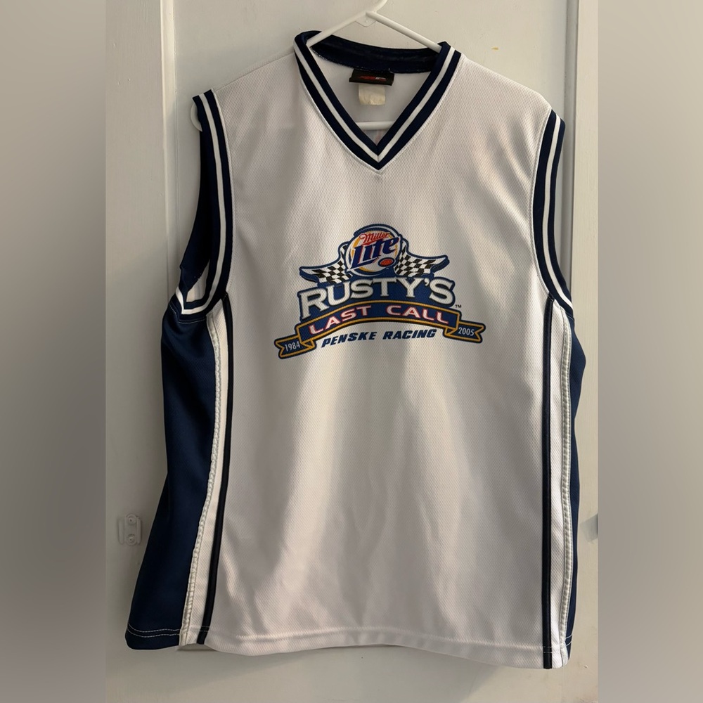 Rusty Wallace Miller Lite Rusty's Last Call Size XL NASCAR Racing Jersey